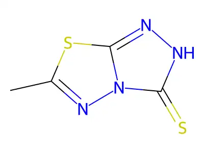 6-Methyl-[1,2,4]triazolo[3,4-b][1,3,4]thiadiazole-3(2H)-thione structure