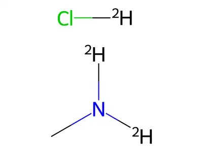 Methyl(2H3)ammonium chloride structure