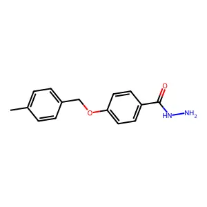 4-((4-Methylbenzyl)oxy)benzohydrazide structure