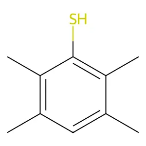 2,3,5,6-Tetramethylbenzenethiolate structure