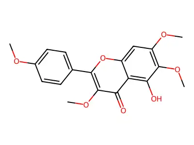 Penduletin 4'-methyl ether structure