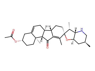 O-Acetyljervine structure