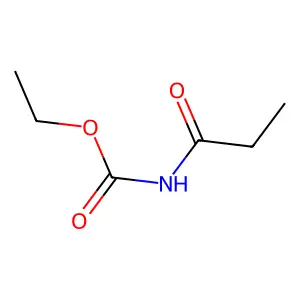 ethyl N-propanoylcarbamate structure