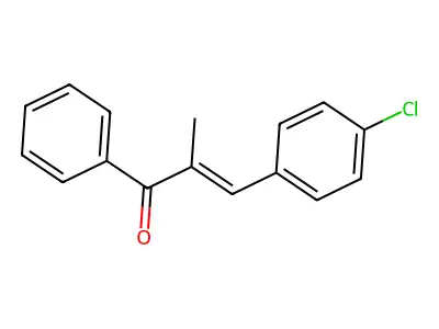 3-(4-Chlorophenyl)-2-methyl-1-phenylprop-2-en-1-one structure
