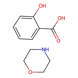 水杨吗啉 structure