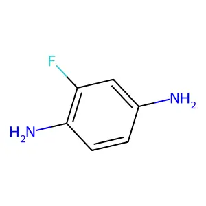 2-氟苯-1,4-二胺 structure