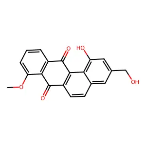 19-Hydroxy-8-O-methyltetrangulol structure