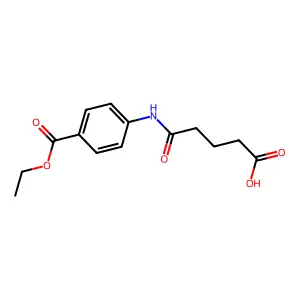 4'-(Ethoxycarbonyl)glutaranilic acid structure