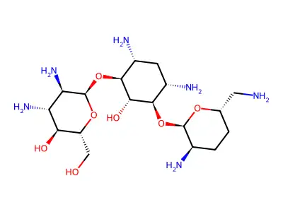 2''-Amino-2''-deoxydibekacin structure