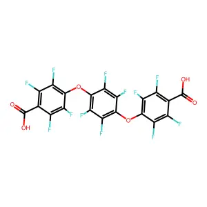 4-[4-(4-carboxy-2,3,5,6-tetrafluorophenoxy)-2,3,5,6-tetrafluorophenoxy]-2,3,5,6-tetrafluorobenzoic acid structure