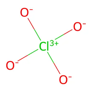 高氯酸根离子 structure