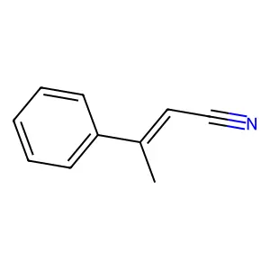 3-Phenylbut-2-enenitrile structure