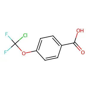 4-(Chlorodifluoromethoxy)benzoic acid structure