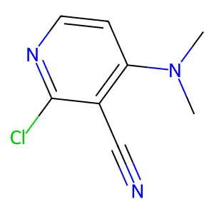2-Chloro-4-(dimethylamino)pyridine-3-carbonitrile structure