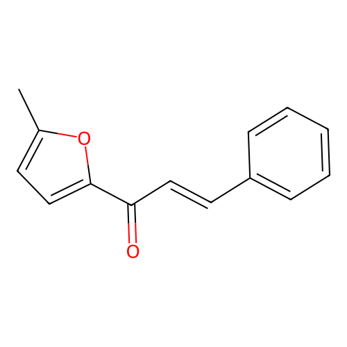 (2E)-1-(5-Methylfuran-2-yl)-3-phenylprop-2-en-1-one structure
