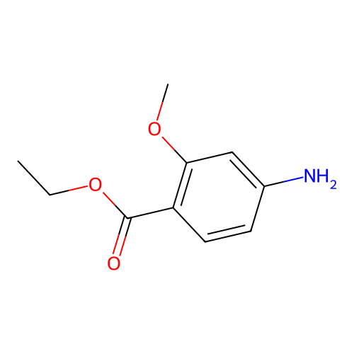 Ethyl 4-amino-2-methoxybenzoate structure
