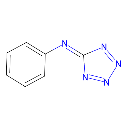 2H-Tetrazol-5-amine,N-phenyl- structure