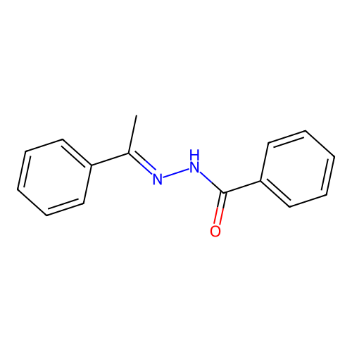 N'-(1-Phenylethylidene)benzohydrazide structure