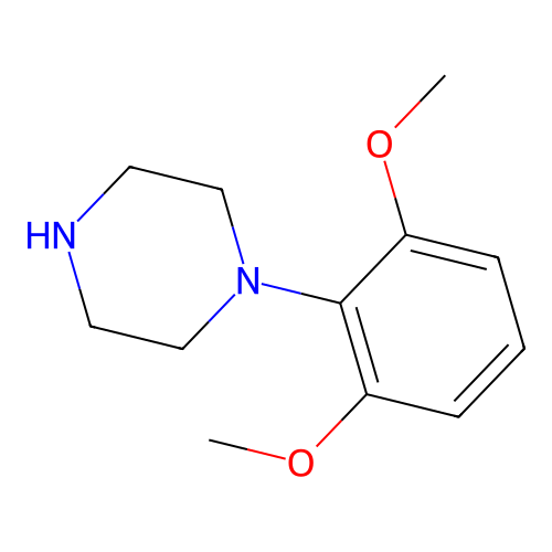 1-(2,6-Dimethoxyphenyl)piperazine structure