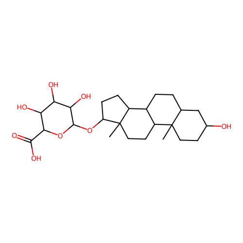 Androstane-3-a,17 b-diol 3-O-b-D-glucuronide-D3 structure