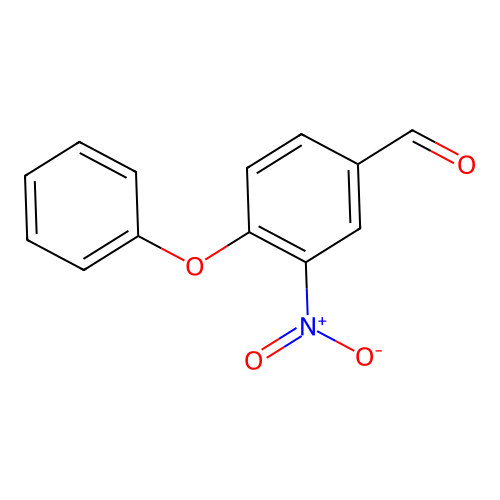 3-Nitro-4-phenoxybenzaldehyde structure