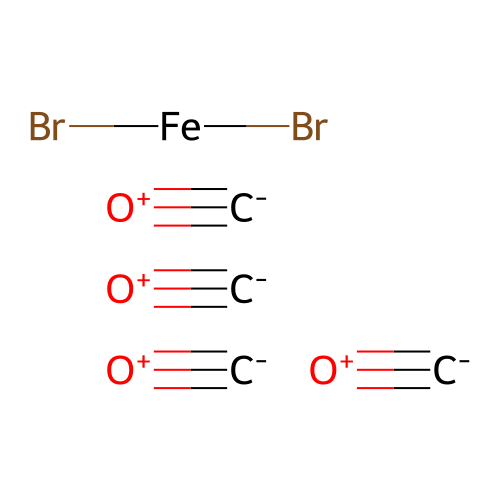 Iron, dibromotetracarbonyl- structure
