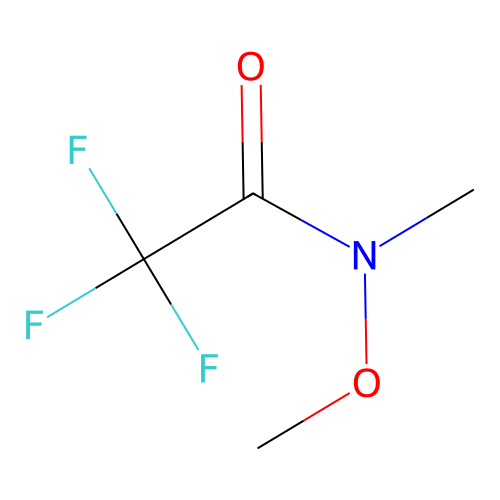 2,2,2-Trifluoro-N-methoxy-N-methylacetamide structure