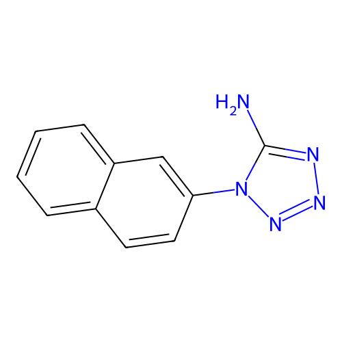 1-(Naphthalen-2-yl)-1h-tetrazol-5-amine structure
