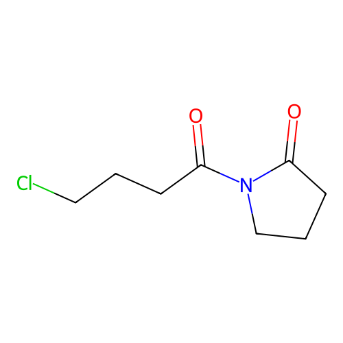 1-(4-Chlorobutanoyl)pyrrolidin-2-one structure
