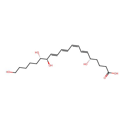 20-Hydroxylipoxin B4 structure
