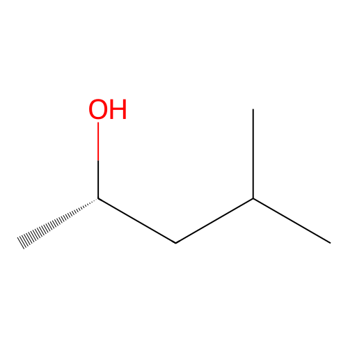 (2S)-4-methylpentan-2-ol structure