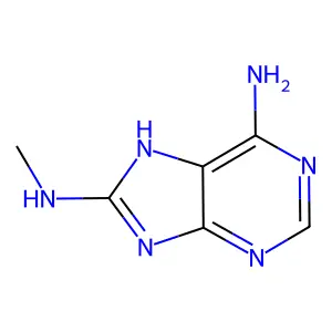 N8-Methyl-9H-purine-6,8-diamine structure