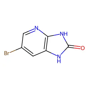 6-bromo-3H-imidazo[4,5-b]pyridin-2-ol structure