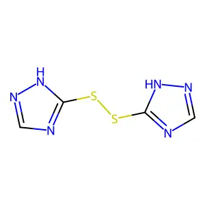 3,3'-Dithiobis(1H-1,2,4-triazole) structure