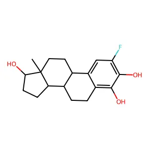 2-Fluoro-4-hydroxyestradiol structure