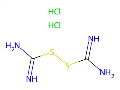 Guanyl disulfide dihydrochloride structure