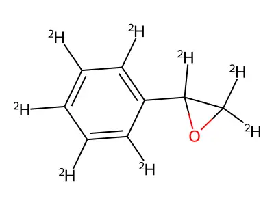 2,2,3-Trideuterio-3-(2,3,4,5,6-pentadeuteriophenyl)oxirane structure