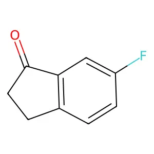 6-Fluoro-1-indanone structure