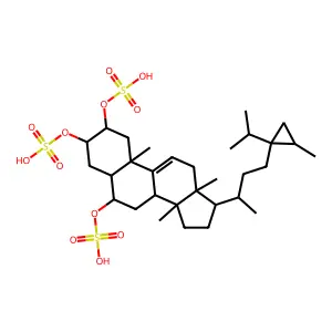 Ibisterol sulfate structure