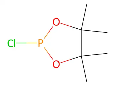 2-Chloro-4,4,5,5-tetramethyl-1,3,2-dioxaphospholane structure
