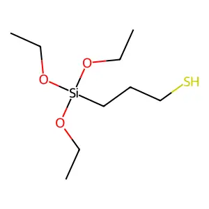 3-(三乙氧基硅基)-1-丙硫醇 structure