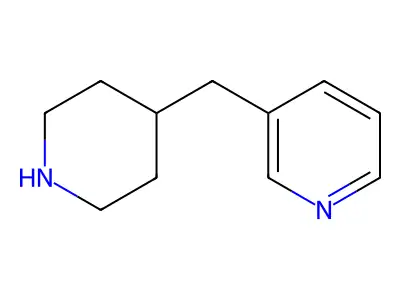 3-(Piperidin-4-ylmethyl)pyridine structure