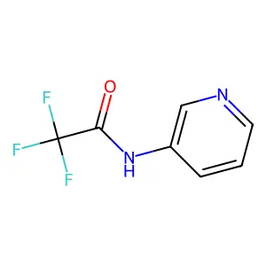Acetamide, 2,2,2-trifluoro-N-3-pyridinyl- structure