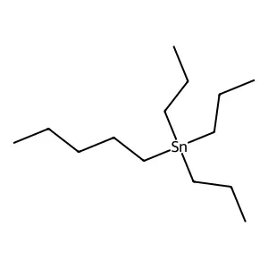 Stannane, pentyltripropyl- structure