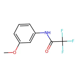 2,2,2-trifluoro-N-(3-methoxyphenyl)acetamide structure