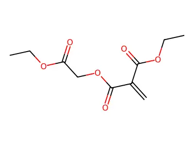 Ethyl Ethoxycarbonylmethyl 2-methylidenepropanedioate structure