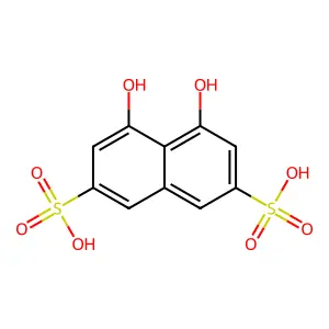 变色酸 structure