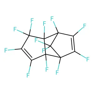 4,7-Methanoindene, 1,1,2,3,3a,4,5,6,7,7a,8,8-dodecafluoro-3a,4,7,7a-tetrahydro- structure