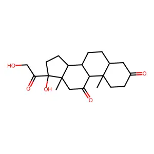 4,5alpha-Dihydrocortisone structure