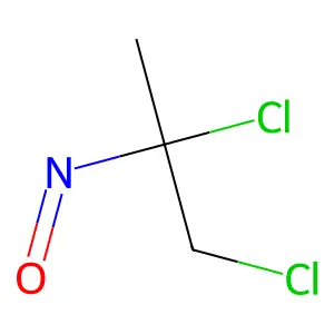 1,2-二氯-2-亚硝基丙烷 structure